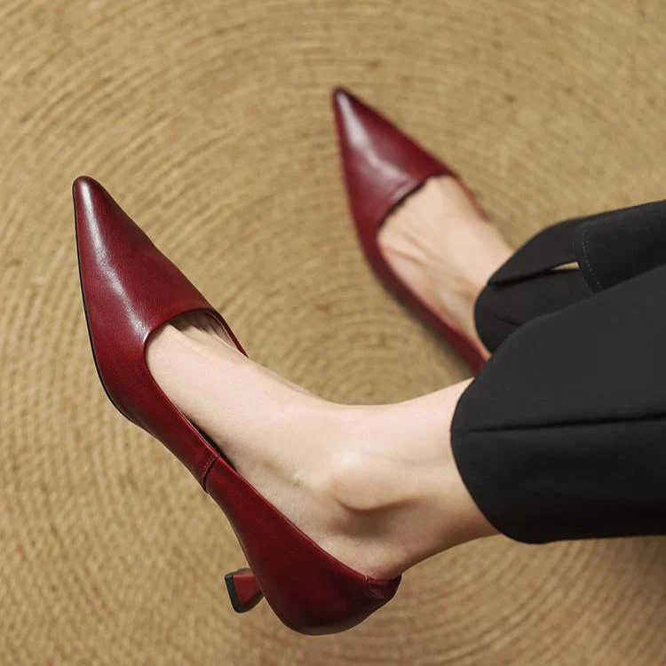 Alice | Leather Scoops