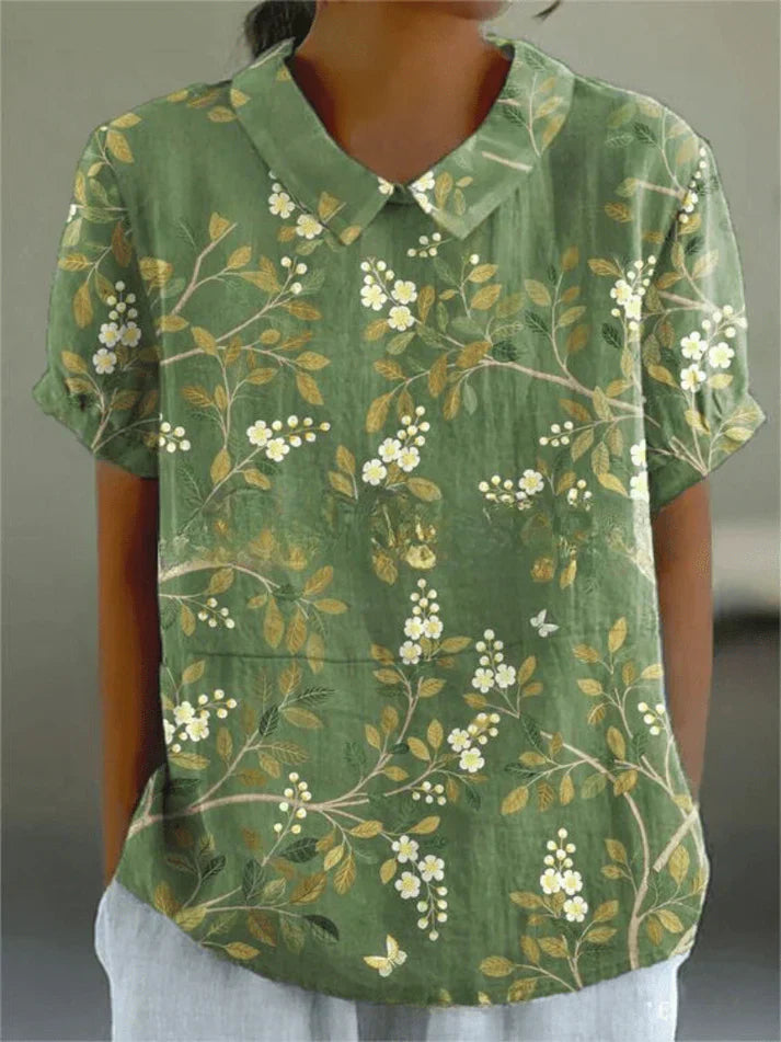 Inga | Stylish Casual Floral Blouse