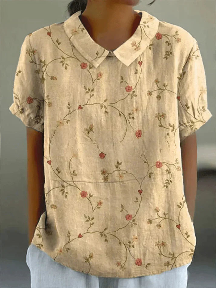Inga | Stylish Casual Floral Blouse