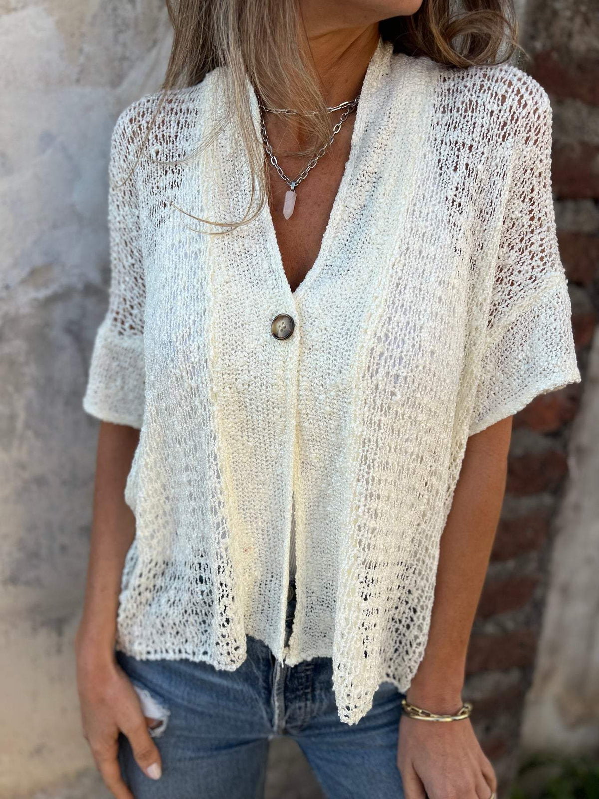 Barbara™ | Elegant Textured Top