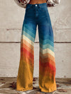 Audrey | Elegant Retro Zigzag Pants