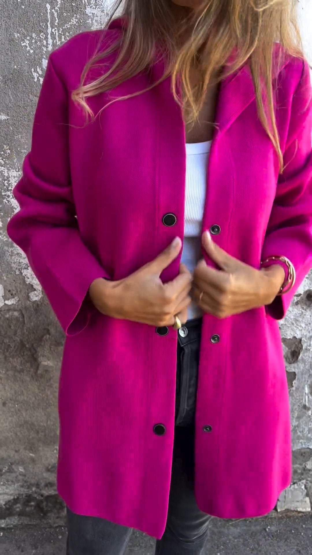 Jacqueline™ | Casual Hoodie Jacket with Buttons