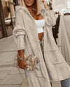 Johani | Long Hooded Cardigan