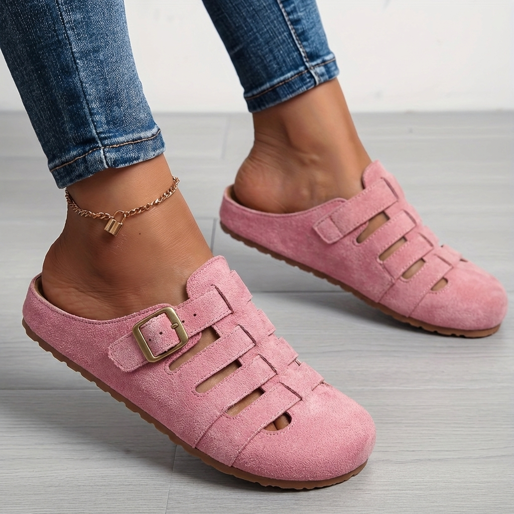 Natalie | Comfort Slip-On Mule Sandals