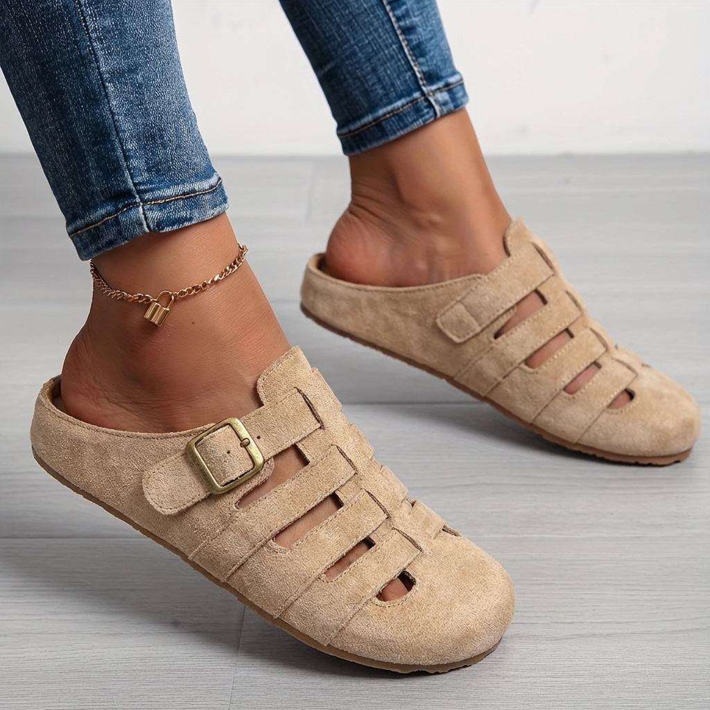 Natalie | Comfort Slip-On Mule Sandals