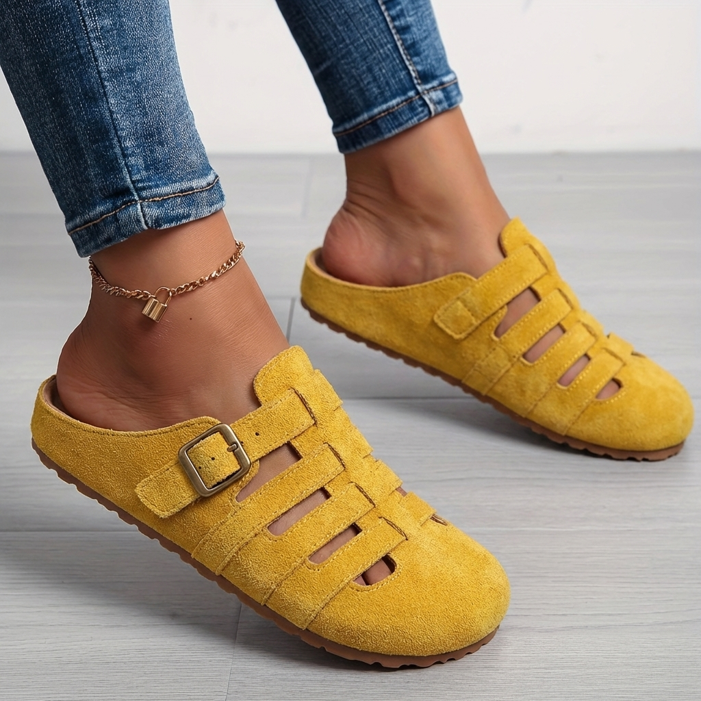 Natalie | Comfort Slip-On Mule Sandals