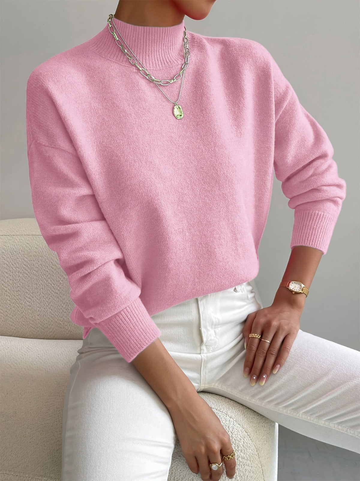 Seraphine | Roll Neck Sweater