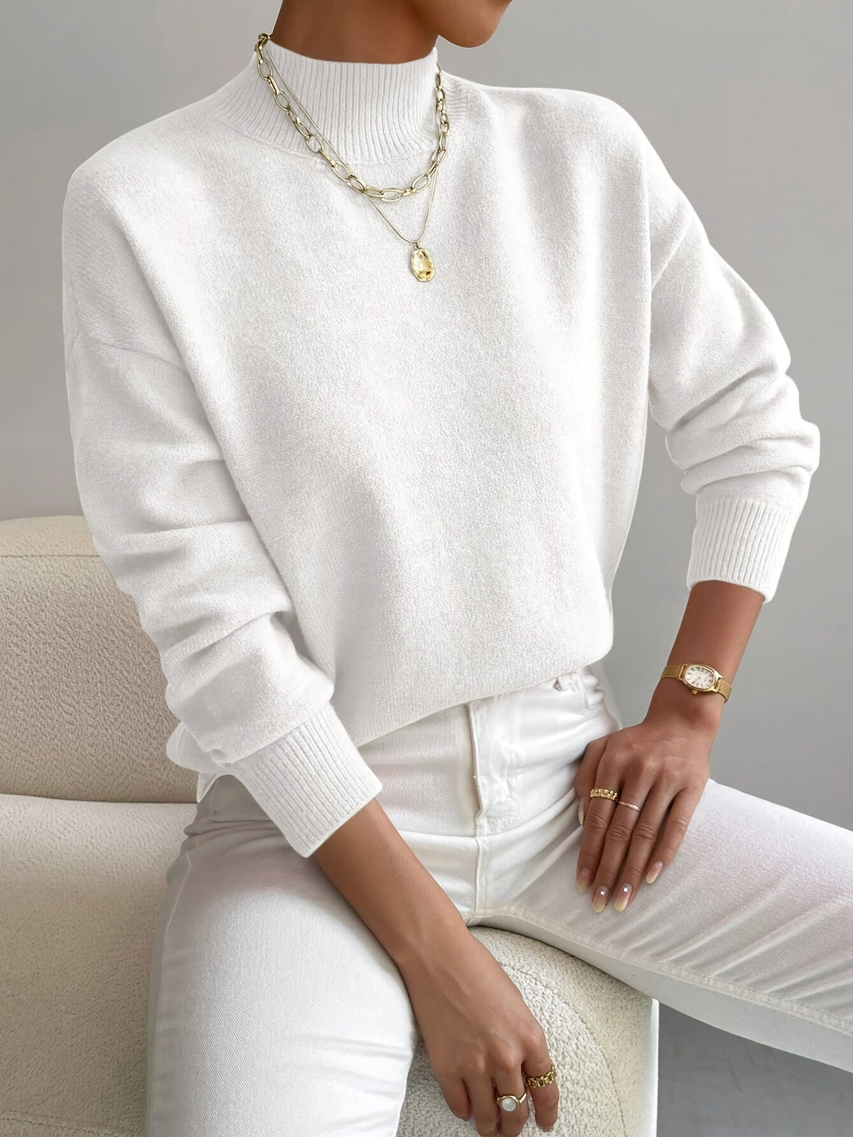 Seraphine | Roll Neck Sweater