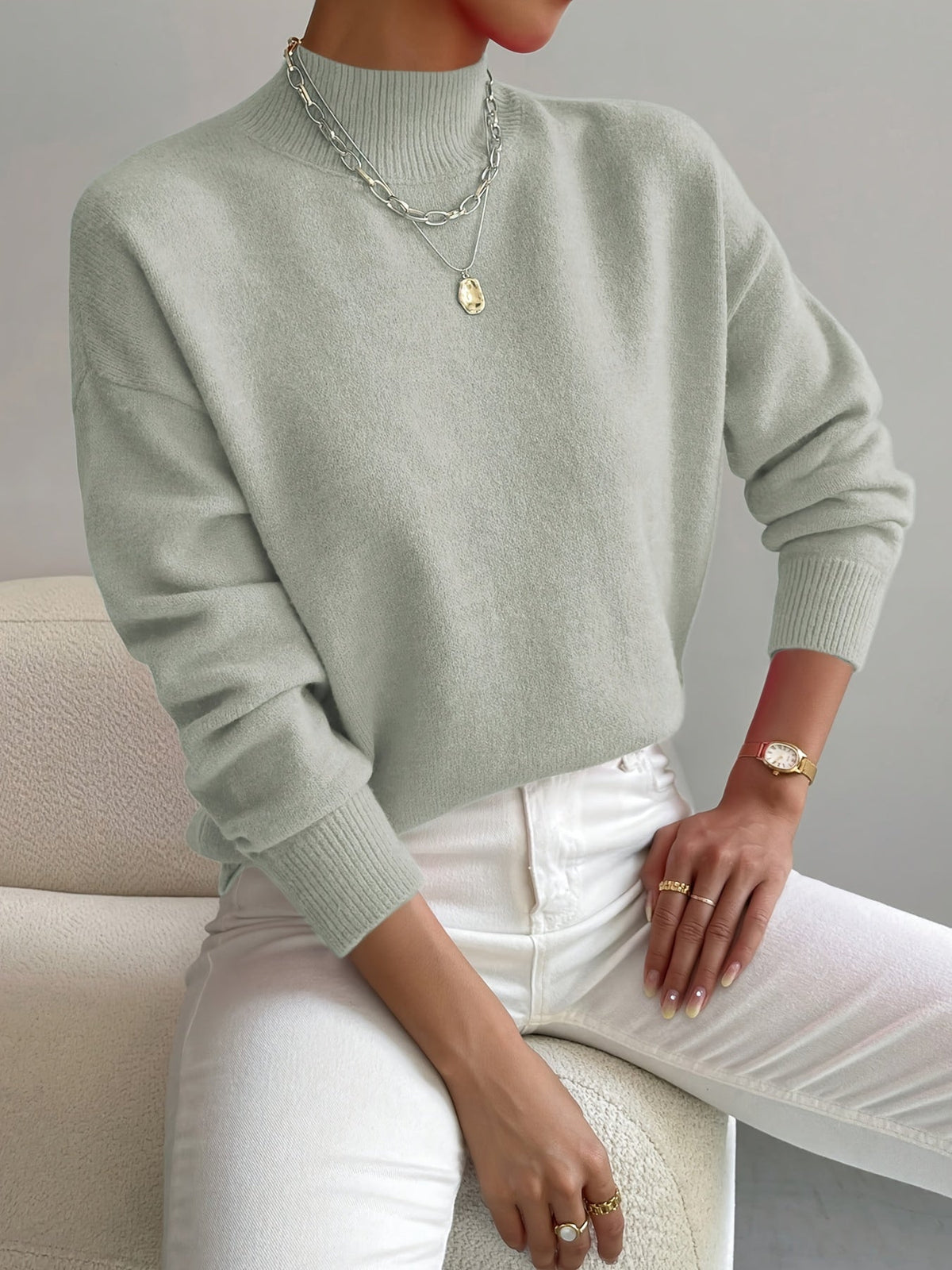 Seraphine | Roll Neck Sweater