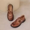 Zoe | Leather Mary Janes