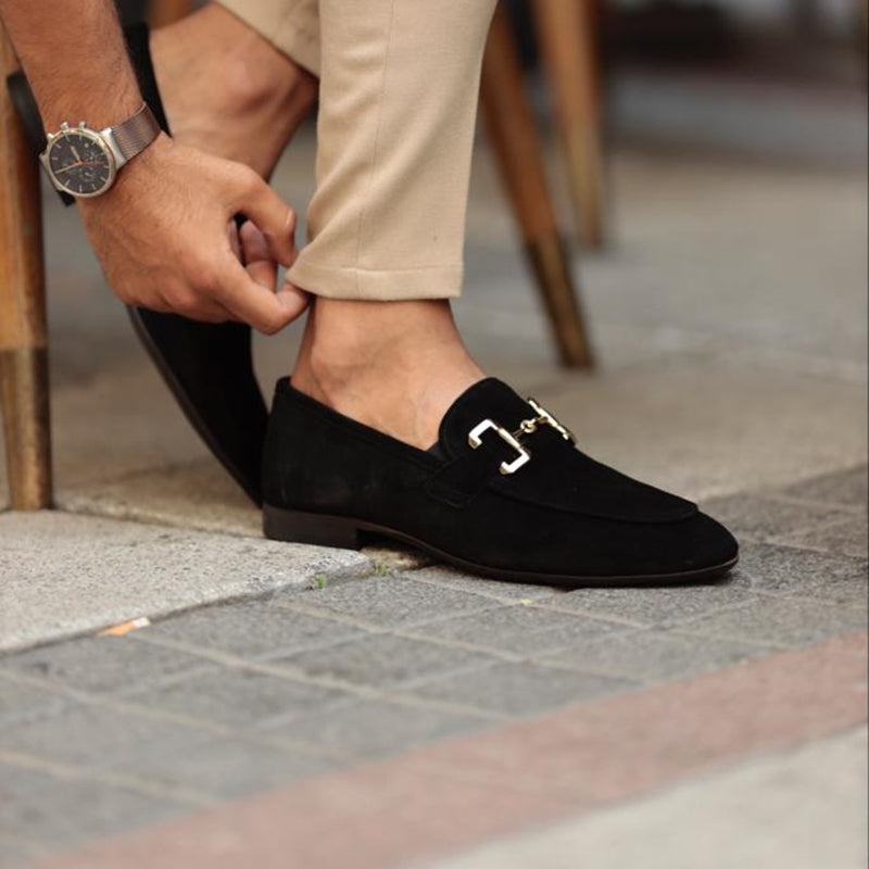Chris | Slip-On Closed-Toe Horsebit Loafers