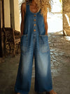 Taylor | Vintage Washed Cotton Denim Overalls