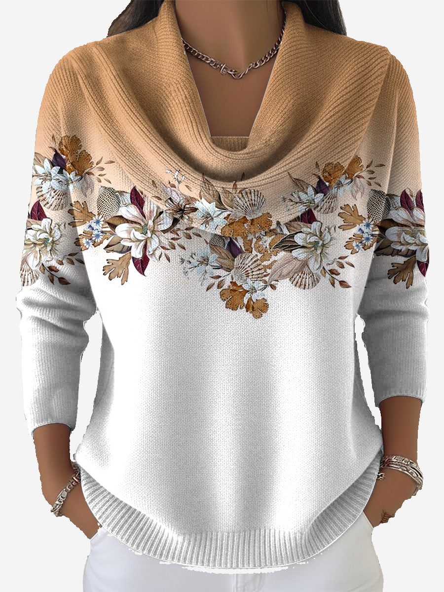Taliah | Vintage Floral Sweater