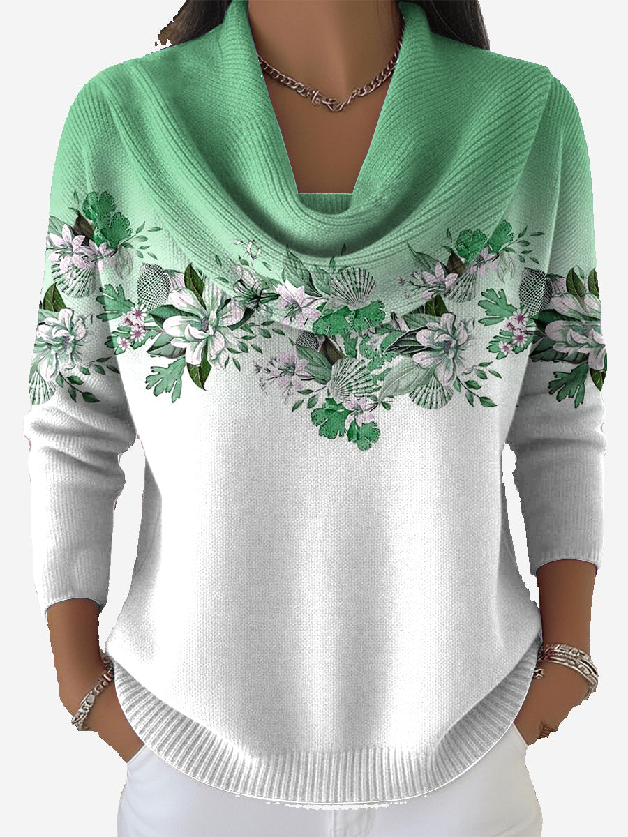 Taliah | Vintage Floral Sweater