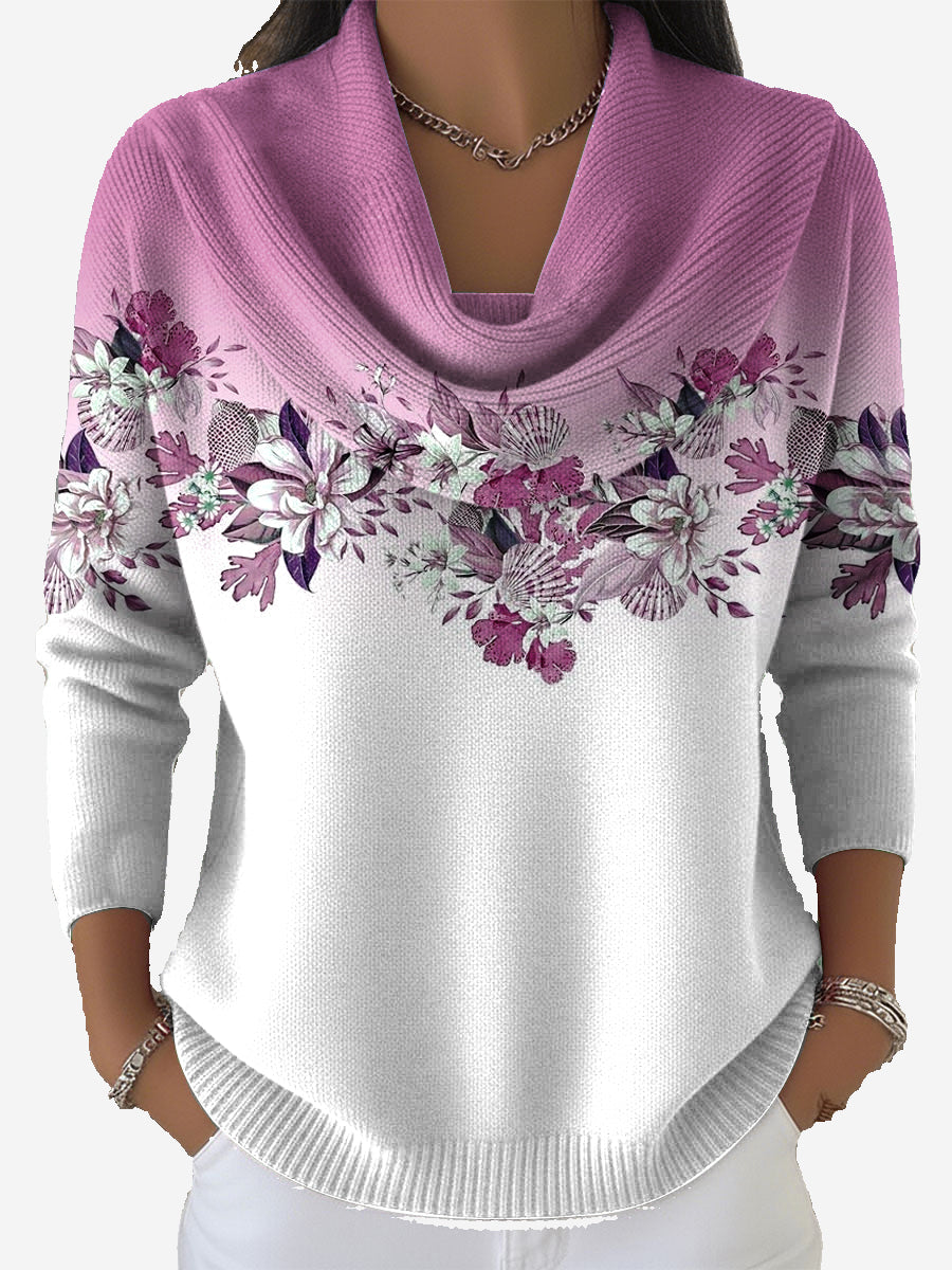 Taliah | Vintage Floral Sweater
